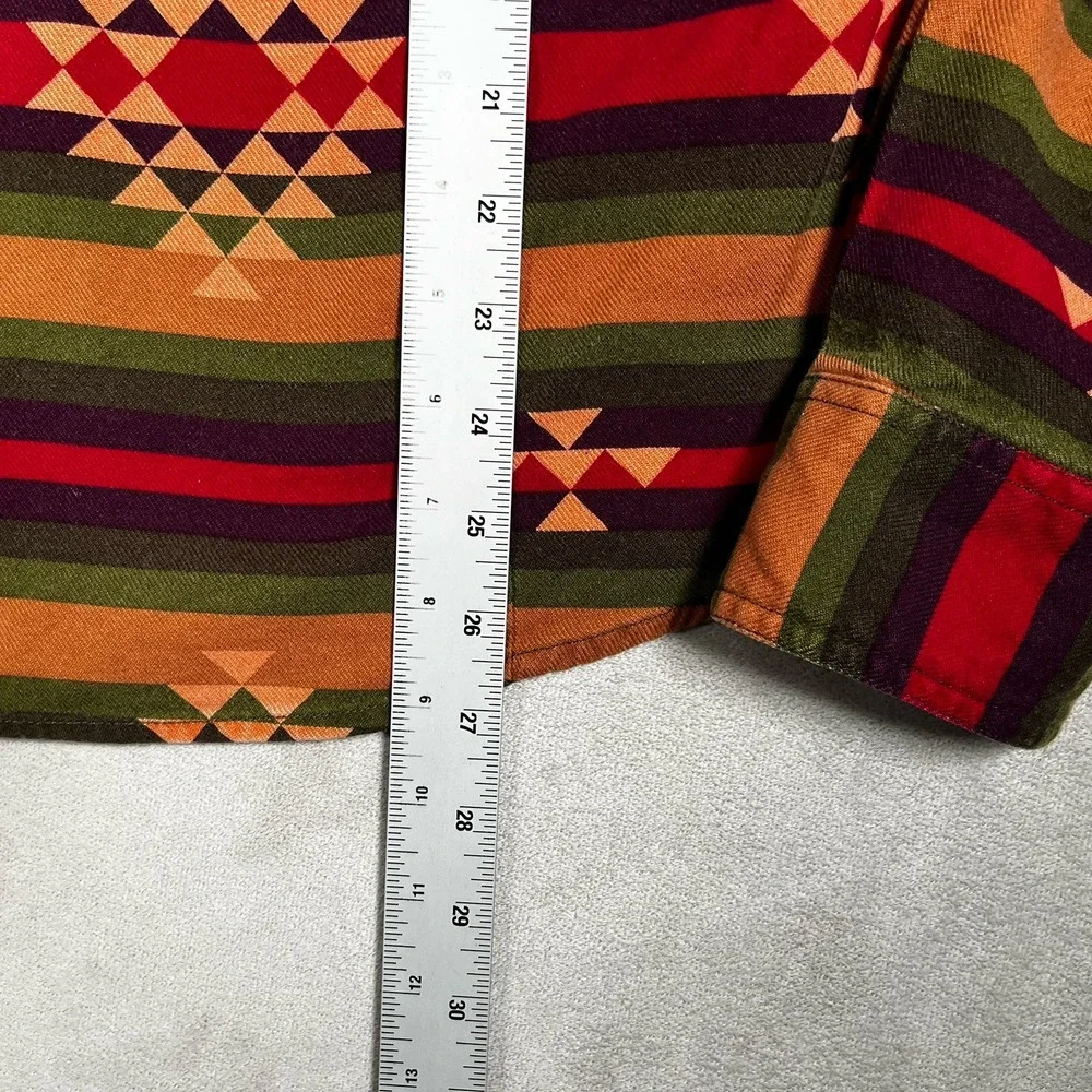 Levi's Indian Blanket Southwest Navajo Aztec Shirt Men M‎ Modern Fit Button Down